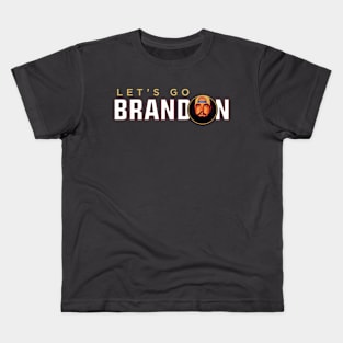 Let's Go Brandon!  Face Tee Kids T-Shirt